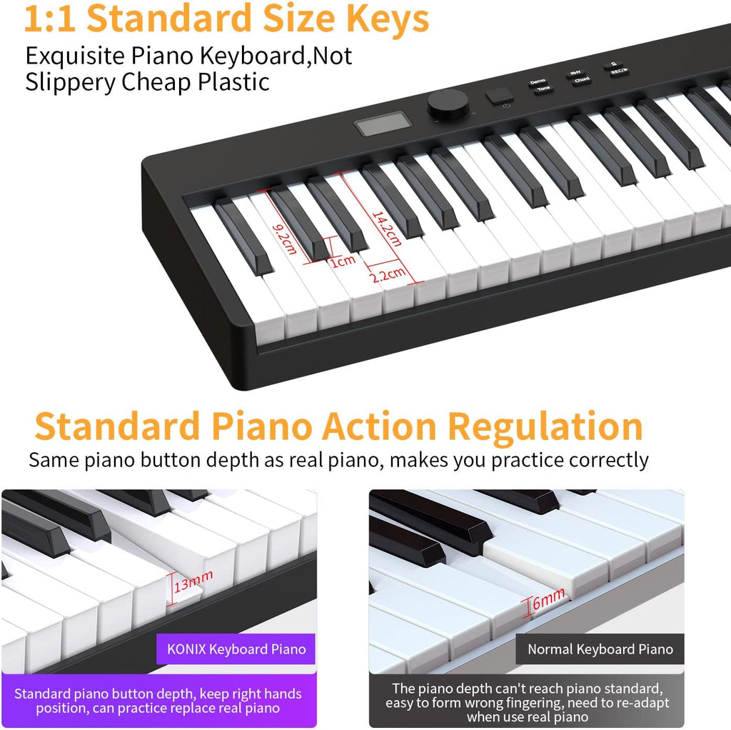 88 Keys Digital Piano with LCD Screen K418065