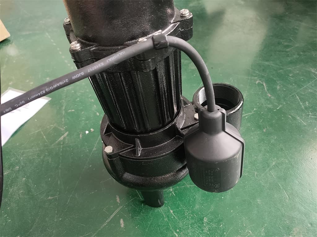 Cast Iron Sewage Pump with Piggy Back Tether Float Switch W114149