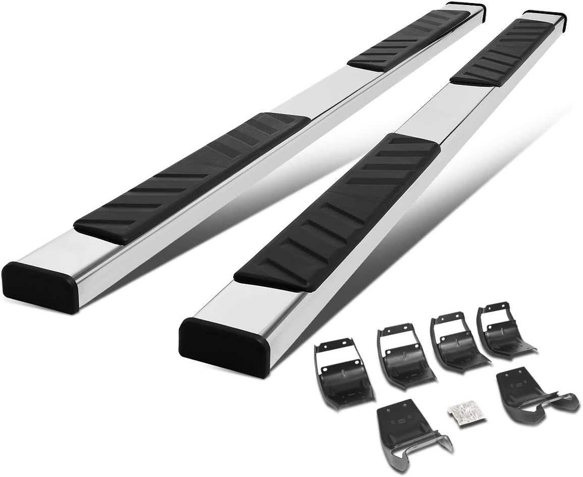 Polished Chrome Stainless Steel Side Step Nerf Bar Running Boards F932013