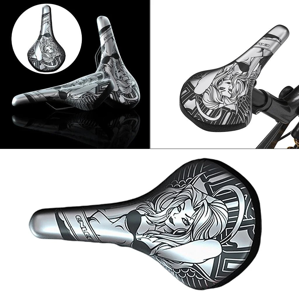 PU Leather Ergonomic Waterproof Bike Saddle Seat U994