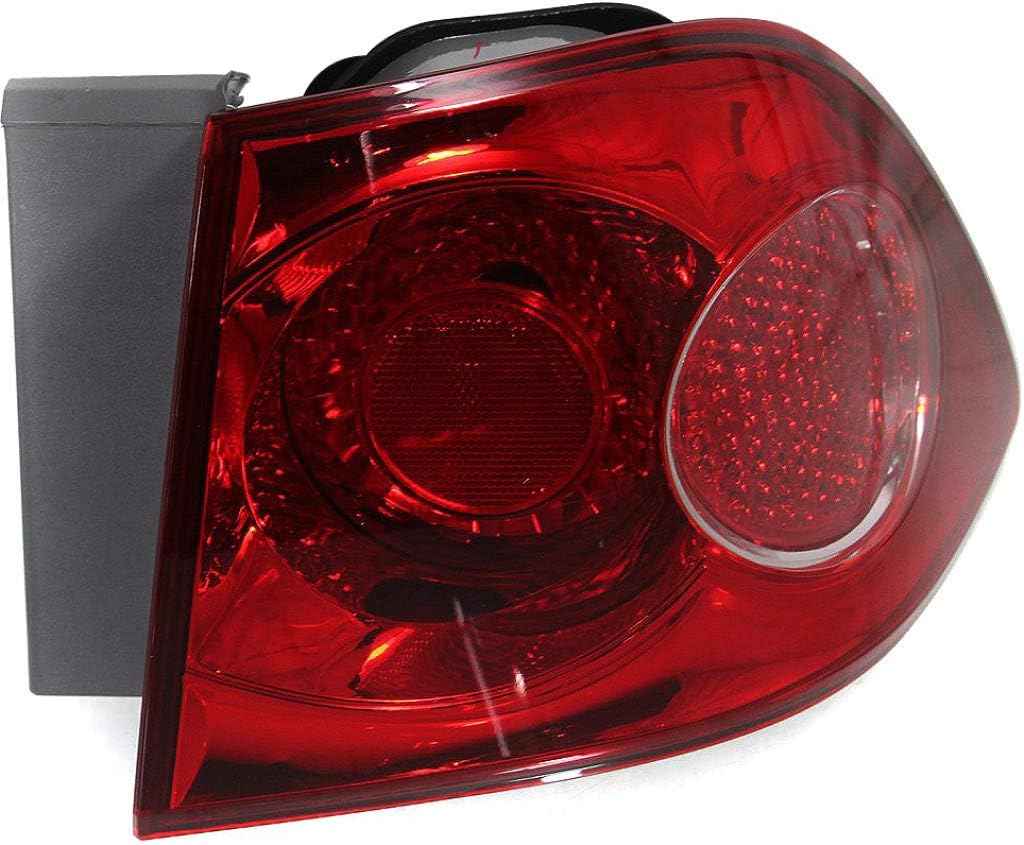 Tail Light Assembly Passenger Side with Bulbs U85057