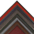 Red-Black Indoor Carpeted Entry Mat, Vinyl Backing, 3 x 60 ft U196914