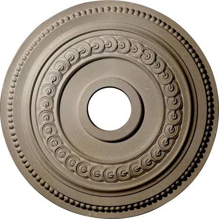 Hand-Painted Flash Copper Ceiling Medallion I11879