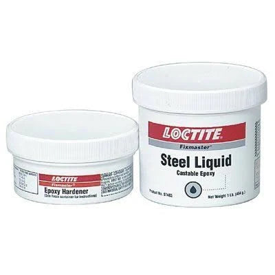 Gray Fixmaster Steel Liquid, 4 lb. Kit W2997