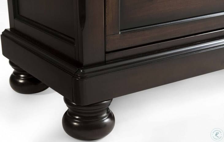 Walnut Media Chest D596