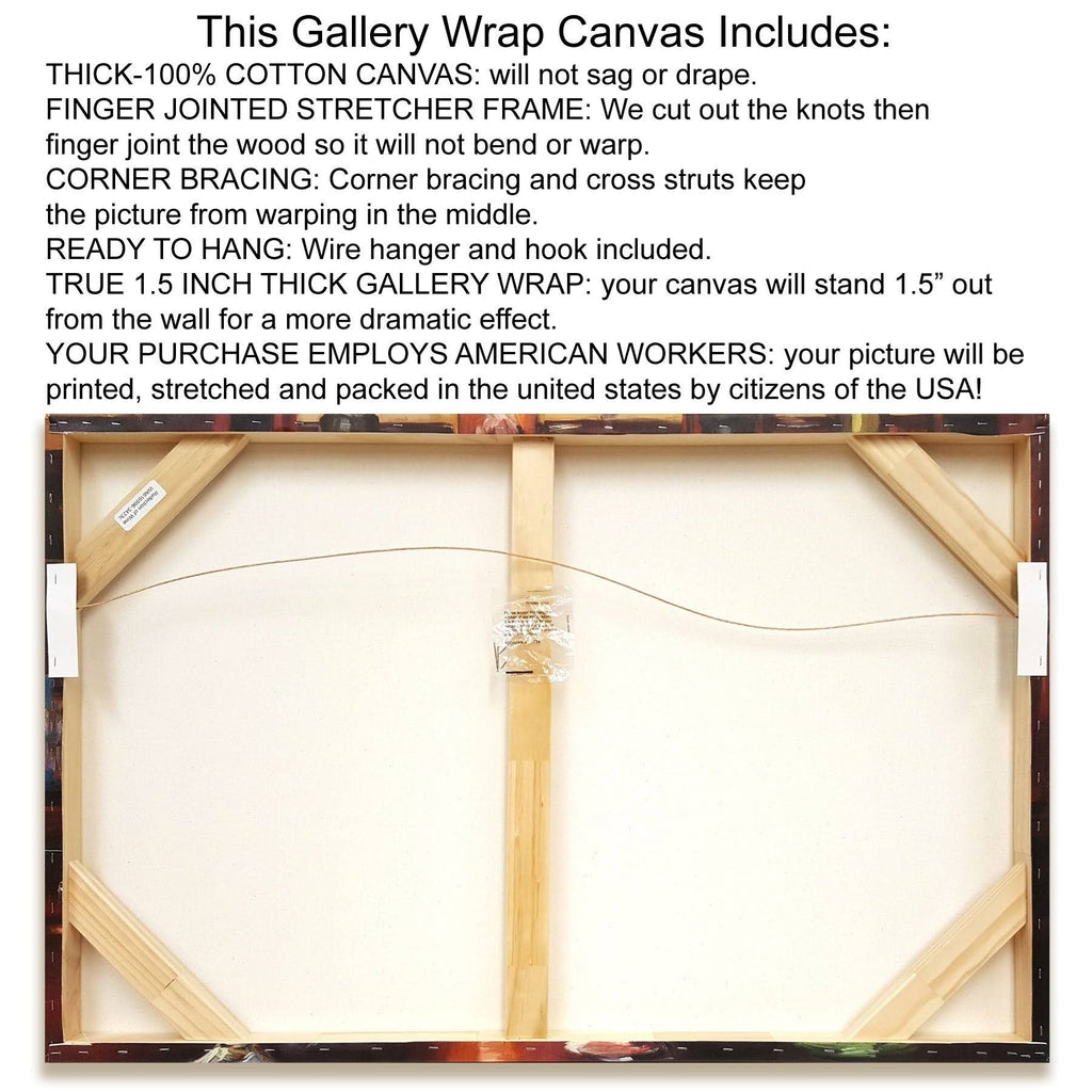 35x22 x 44x22 Giclee on Gallery Wrap Canvas I364