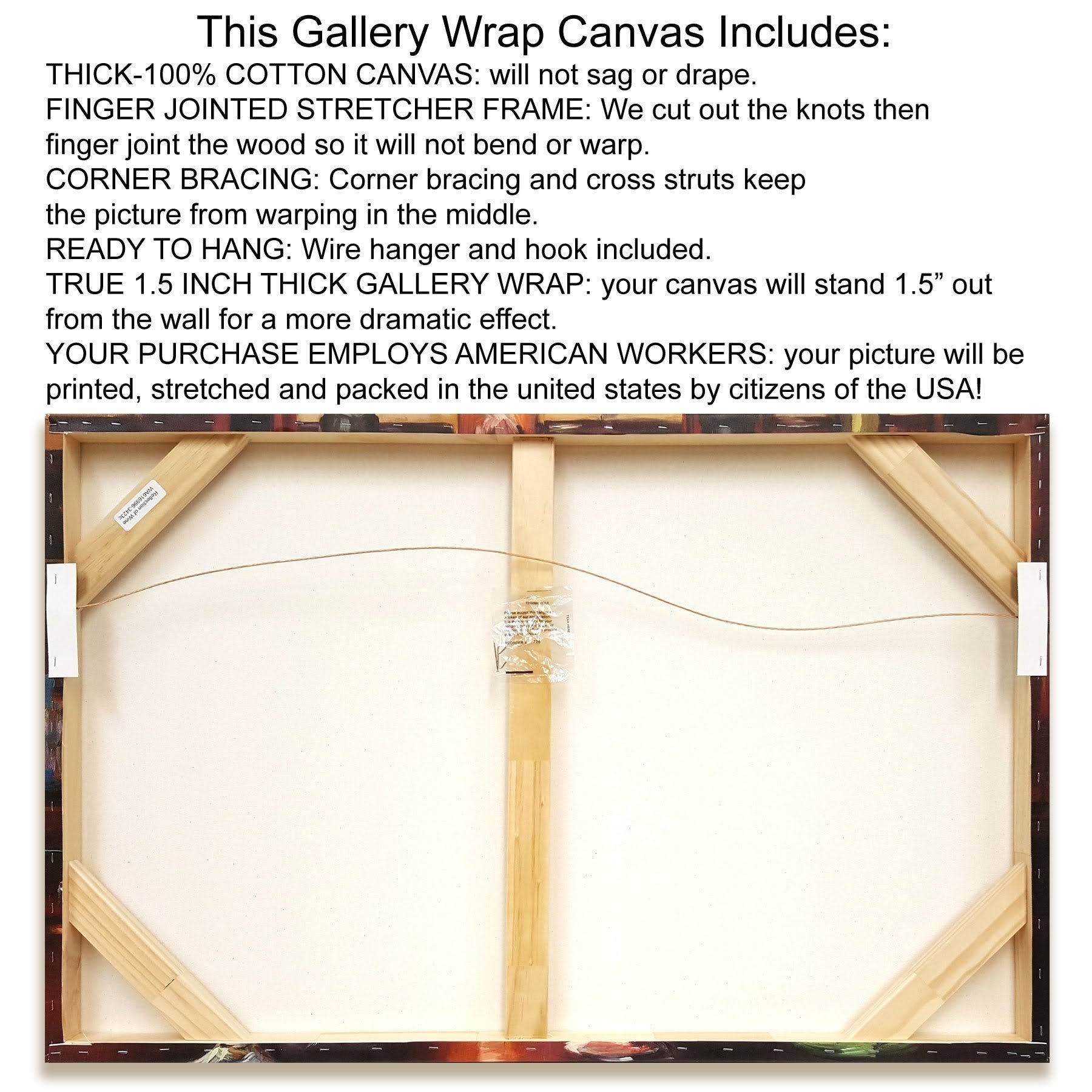 35x22 x 44x22 Giclee on Gallery Wrap Canvas I364