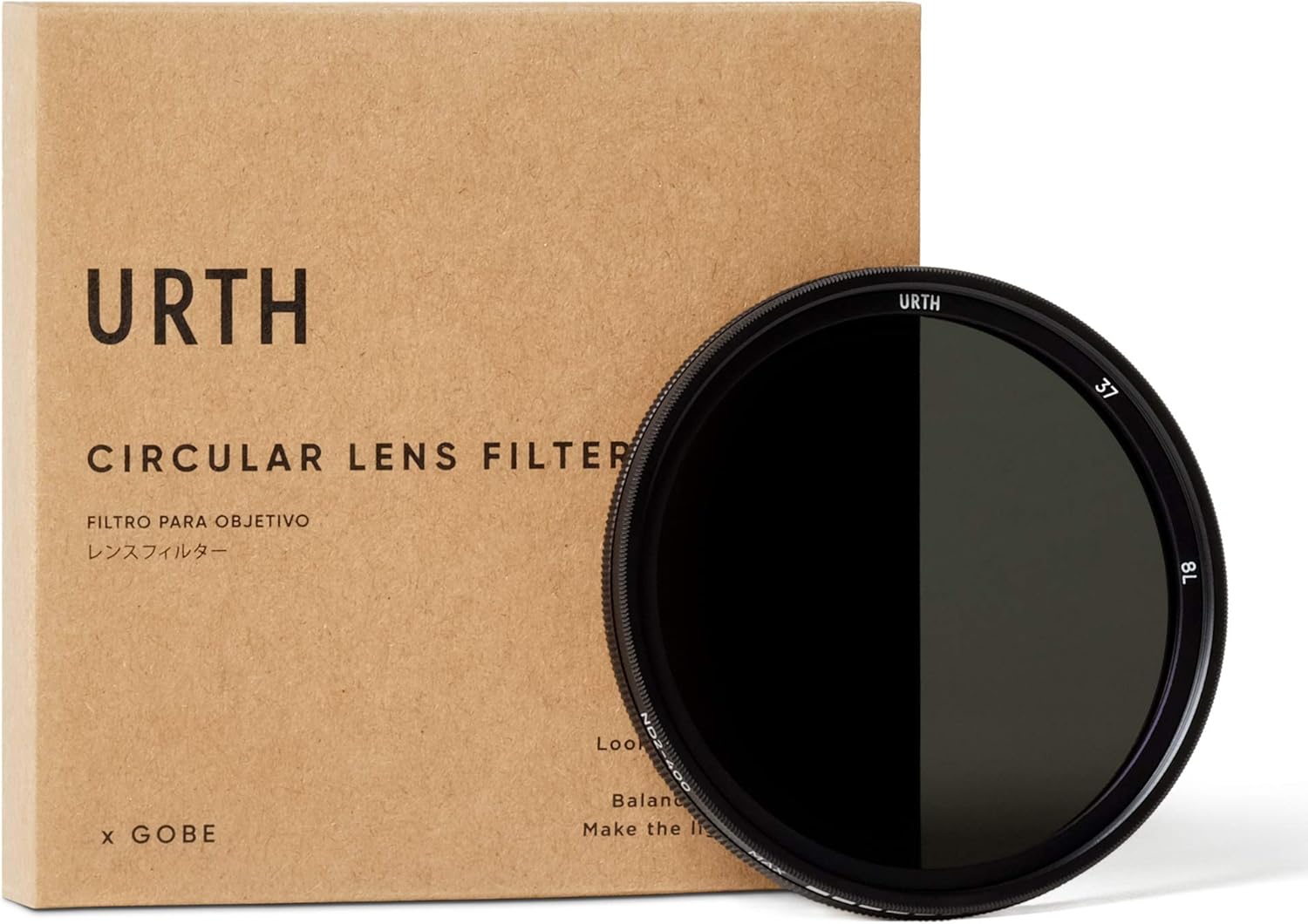 37mm ND2-400 Variable ND Lens Filter Pack of 2 Q5362