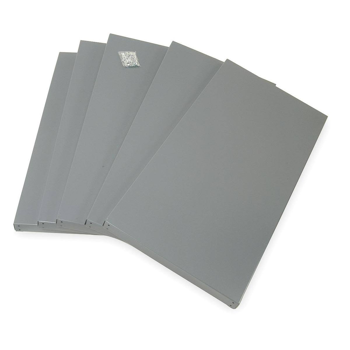 Gray 36 in. W Shelves, pk5 E797