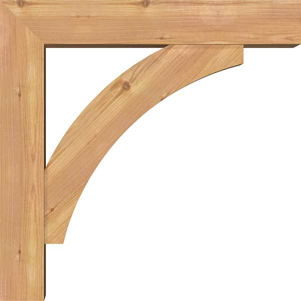 5 1/2x22W x 24x22D x 24x22H Western Red Cedar Bracket T715