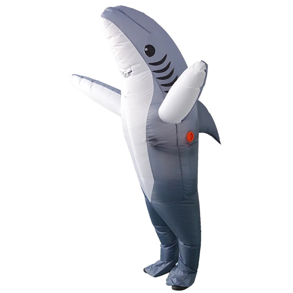 Grey Dolphin Inflatable Costume A245547