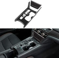 2PCS ABS Car Console Gear Shift Panel Cover Trim RED Pack of 2 S5095