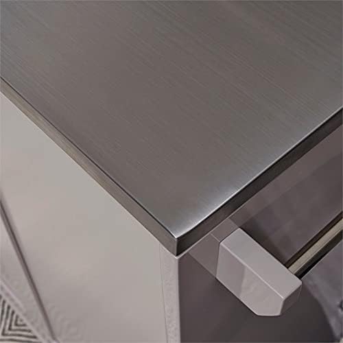 Gray Wood Kitchen Cart F85668