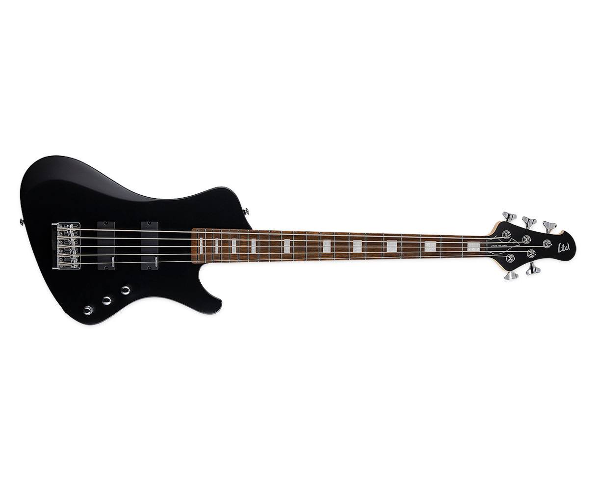 Black Satin 5 String Bass Guitar Q1616