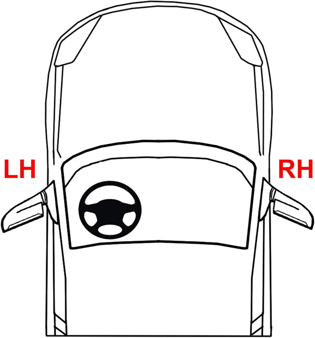 Halogen Headlight Assembly Pack of 2 N358