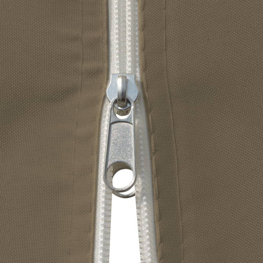 Garden Marquee with Curtains 13.1'x9.8' Taupe 0.6 ozft² S349