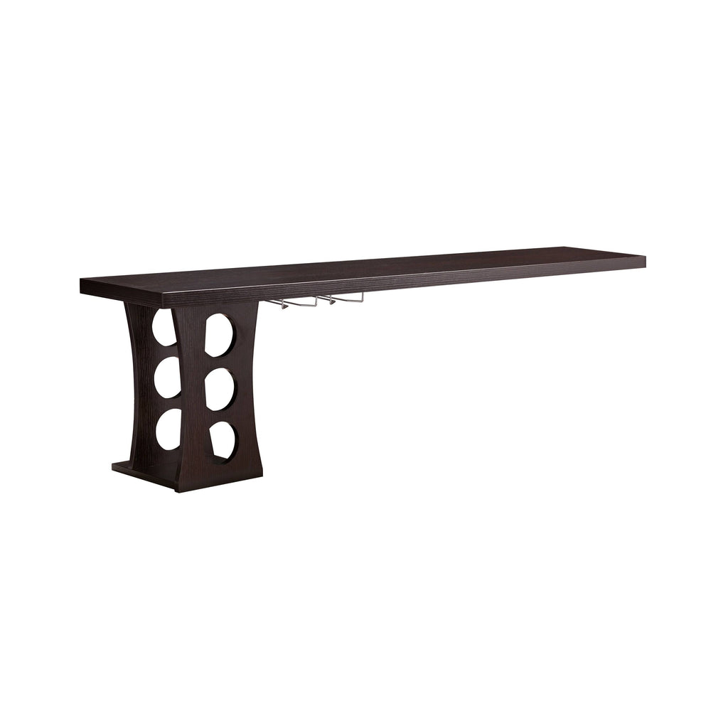 Cappuccino Floating Wine Rack N800