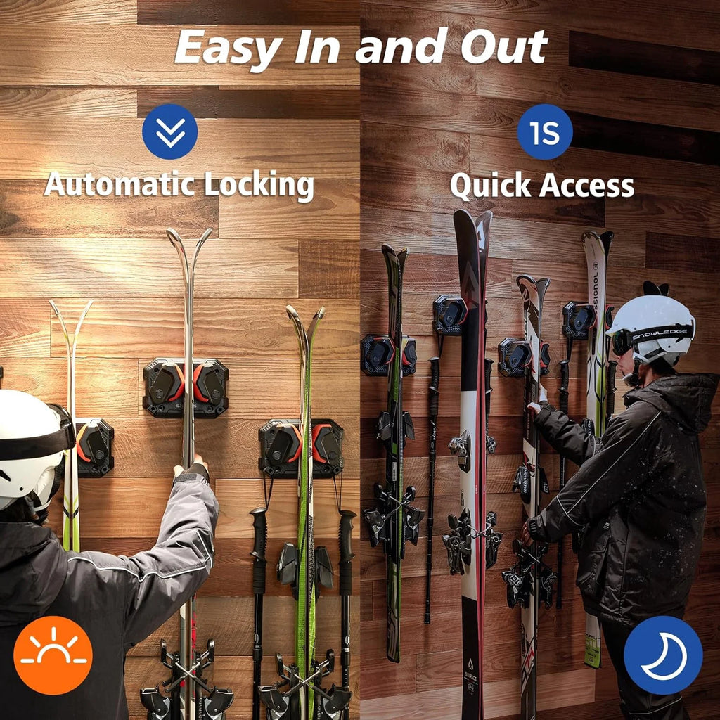 Ski Wall Mount Storage Rack R426224