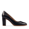 Navy Clarks Kaylin Cara 2 Shoes R525479