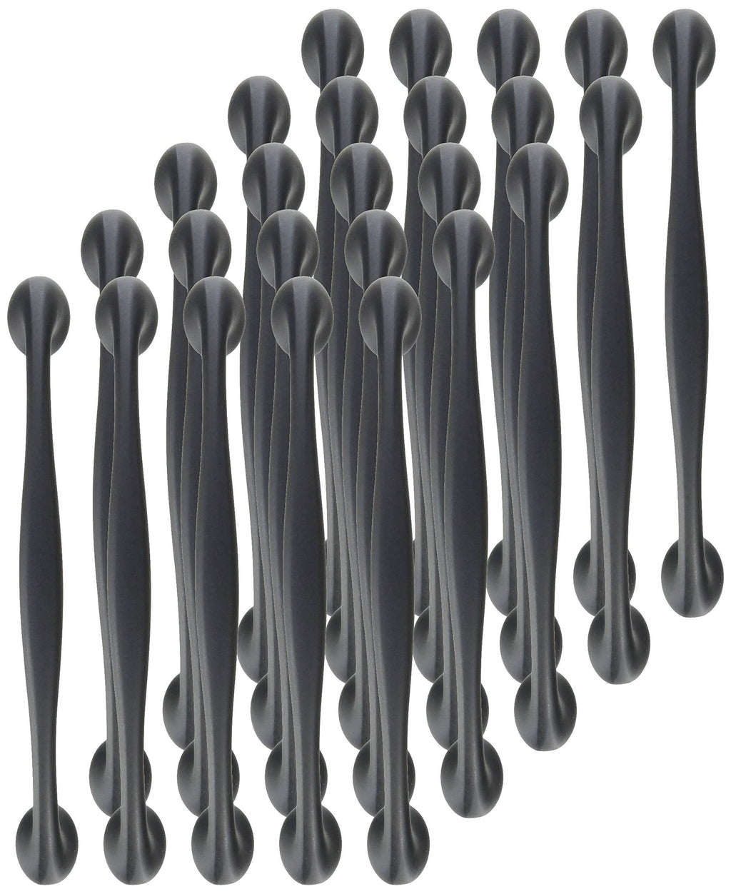 Flat Black Modern Cabinet Hardware Pull J487451