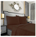 King 4 Piece Sheet Set with Pillowcases, Deep Pocket E40617