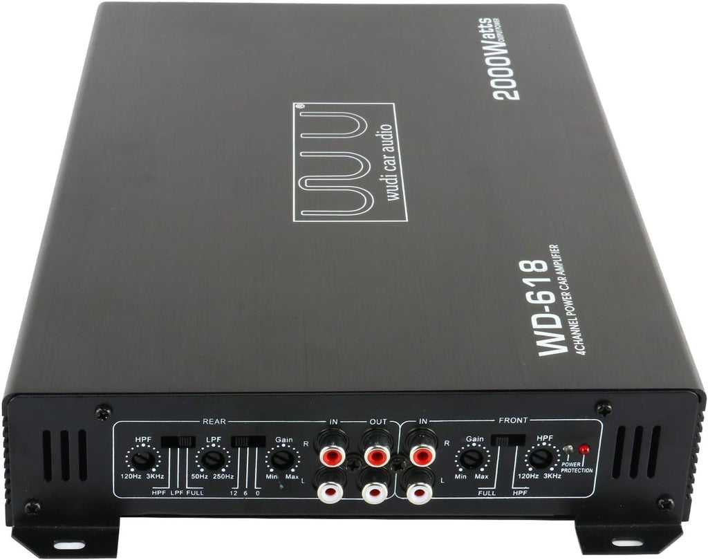 1500W 4 Channel Car Audio Amplifier X24436