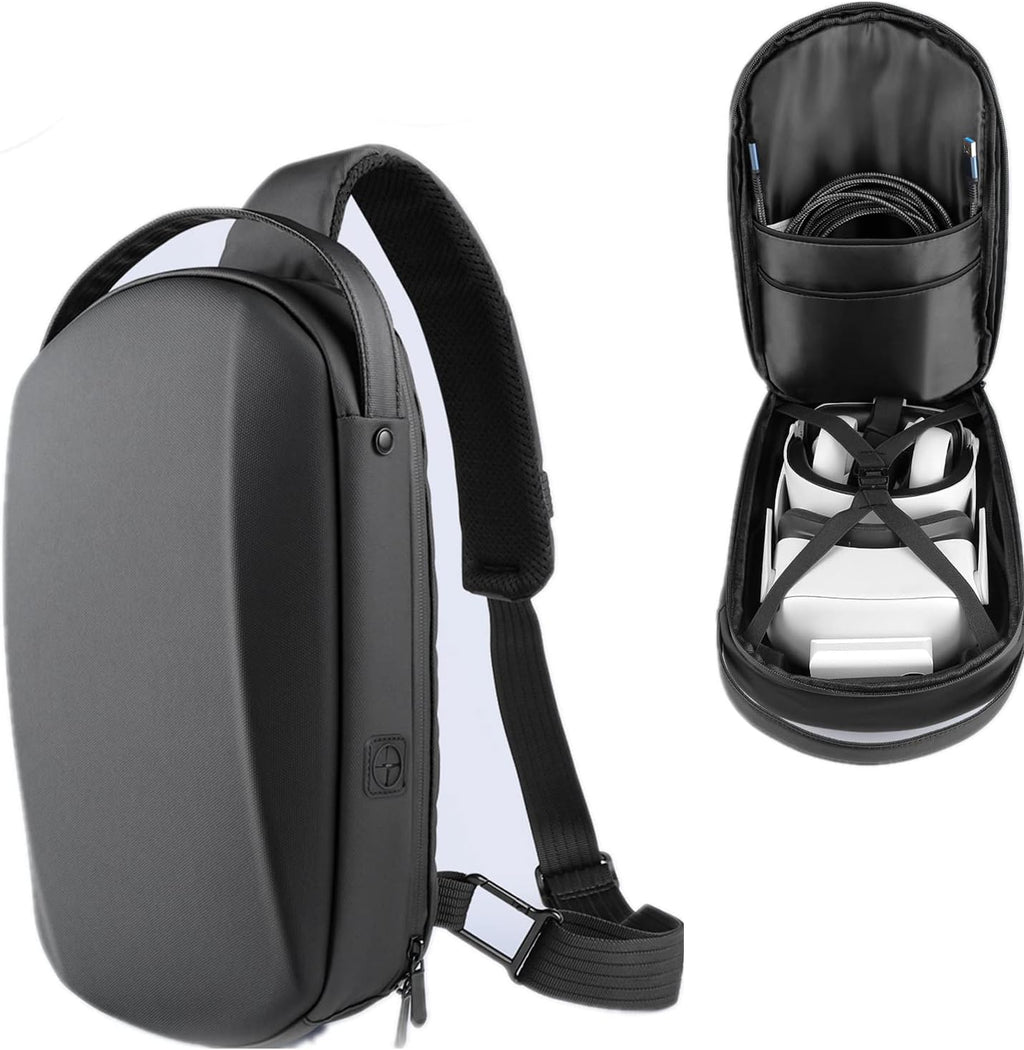 Hard Carrying Case for VR Headset and Touch Controllers (Grey) Q6468