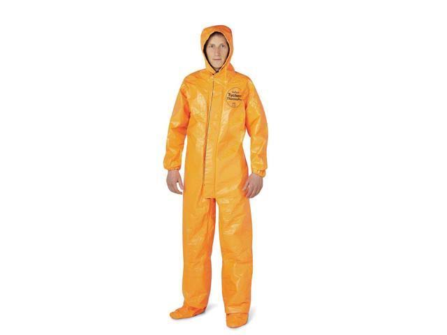 Orange 3XL Hooded Coverall L7971