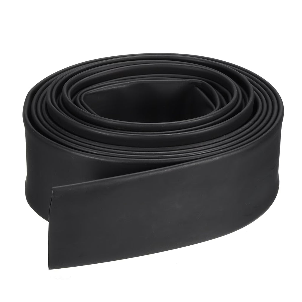 40mm Dia 16ft 4:1 Dual Wall Adhesive Lined Marine Waterproof Heat Shrink Tubing Black K679600