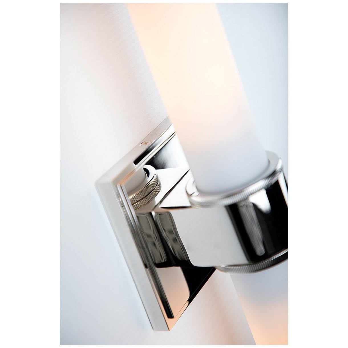 Polished Nickel 2 Light Bath Bracket W49654