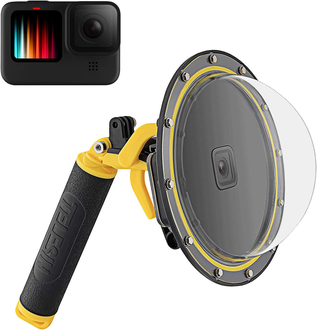Transparent Cover for GoPro Hero 7 Black, Hero 6 Hero 5 Black Hero 2018, with Waterproof Housing Case Floating Hand Grip N229192