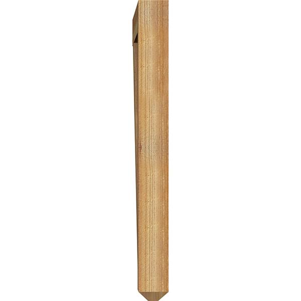 4x22W x 34x22D x 40x22H Craftsman Rough Sawn Bracket, Western Red Cedar K2275
