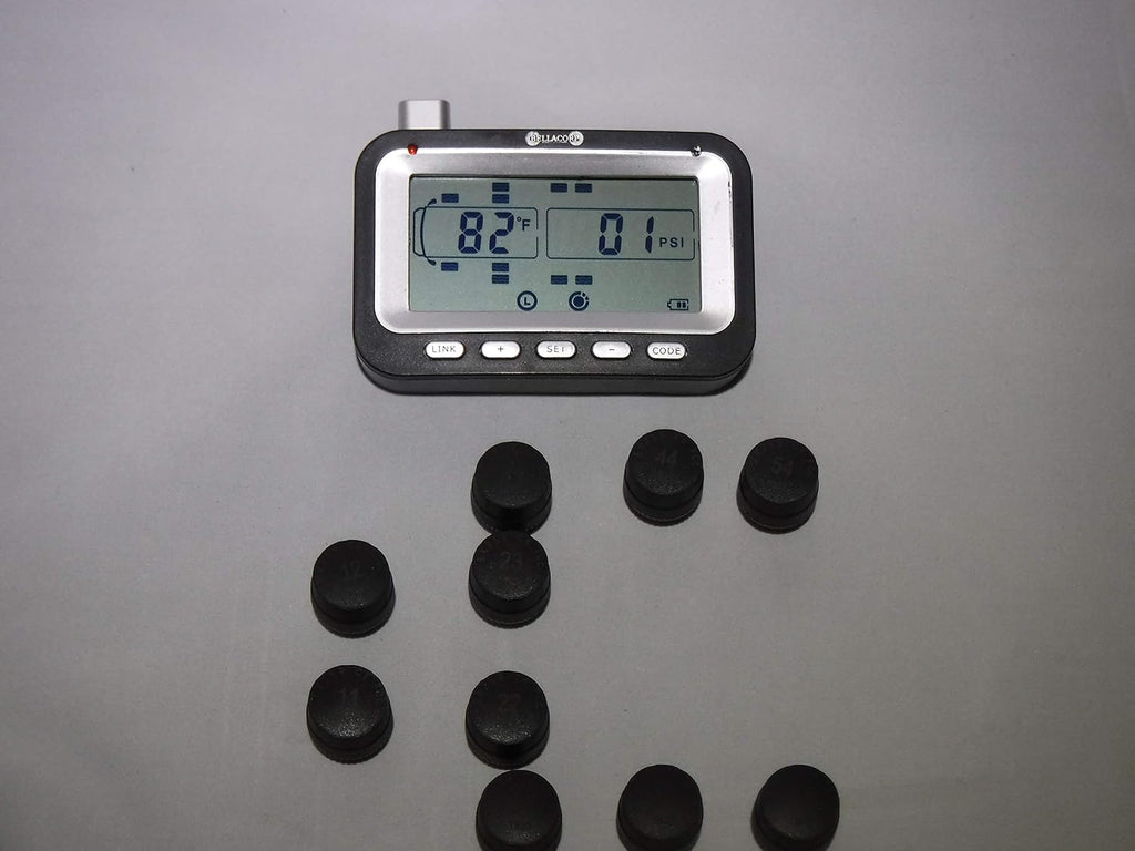 Tire Pressure Monitoring System with 10 Sensors U839001