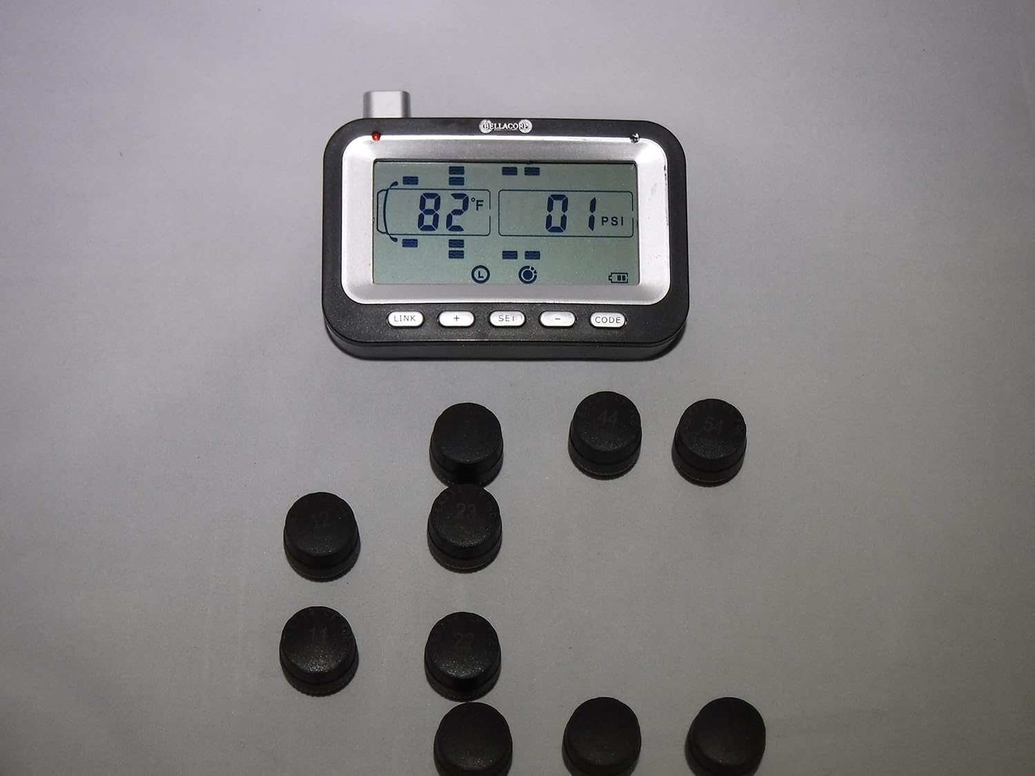 Tire Pressure Monitoring System with 10 Sensors U839001