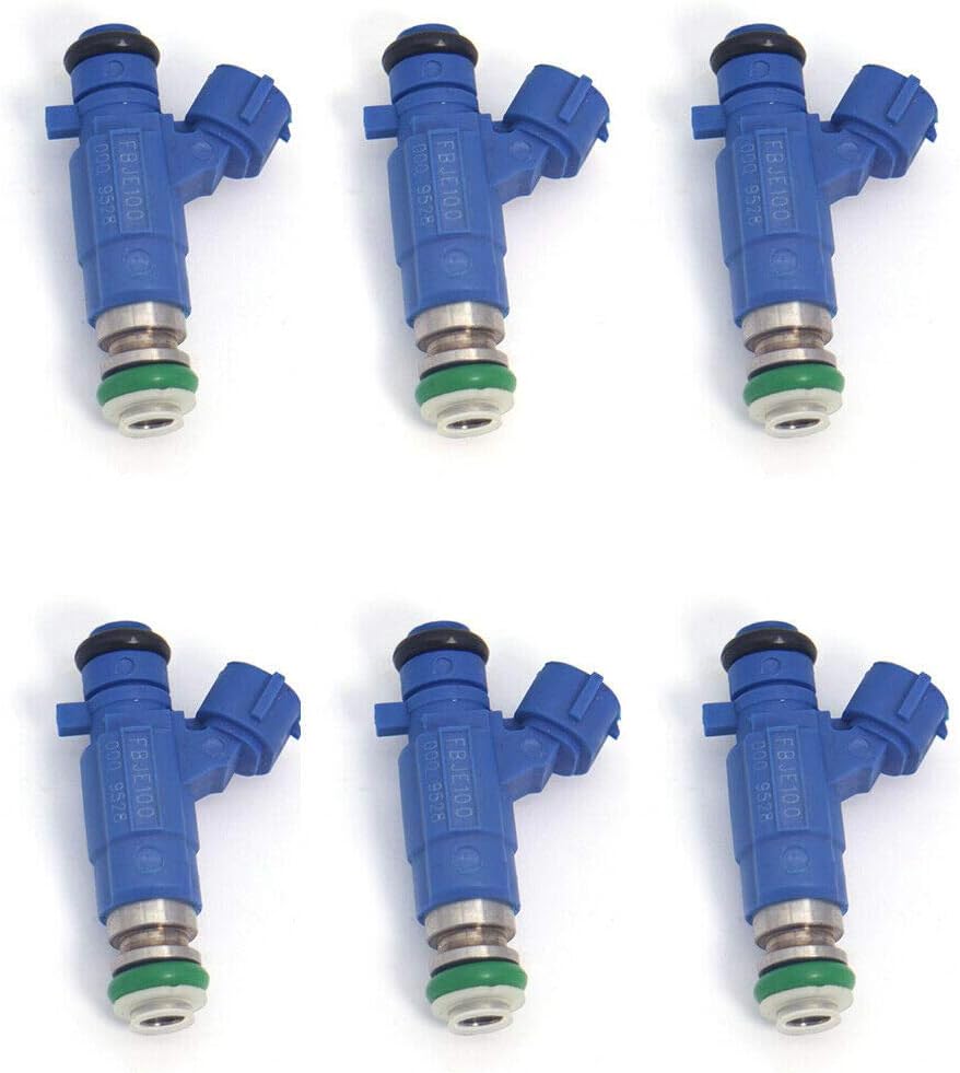 6 Fuel Injectors for Nissan RB25DET TB48DE Q5186