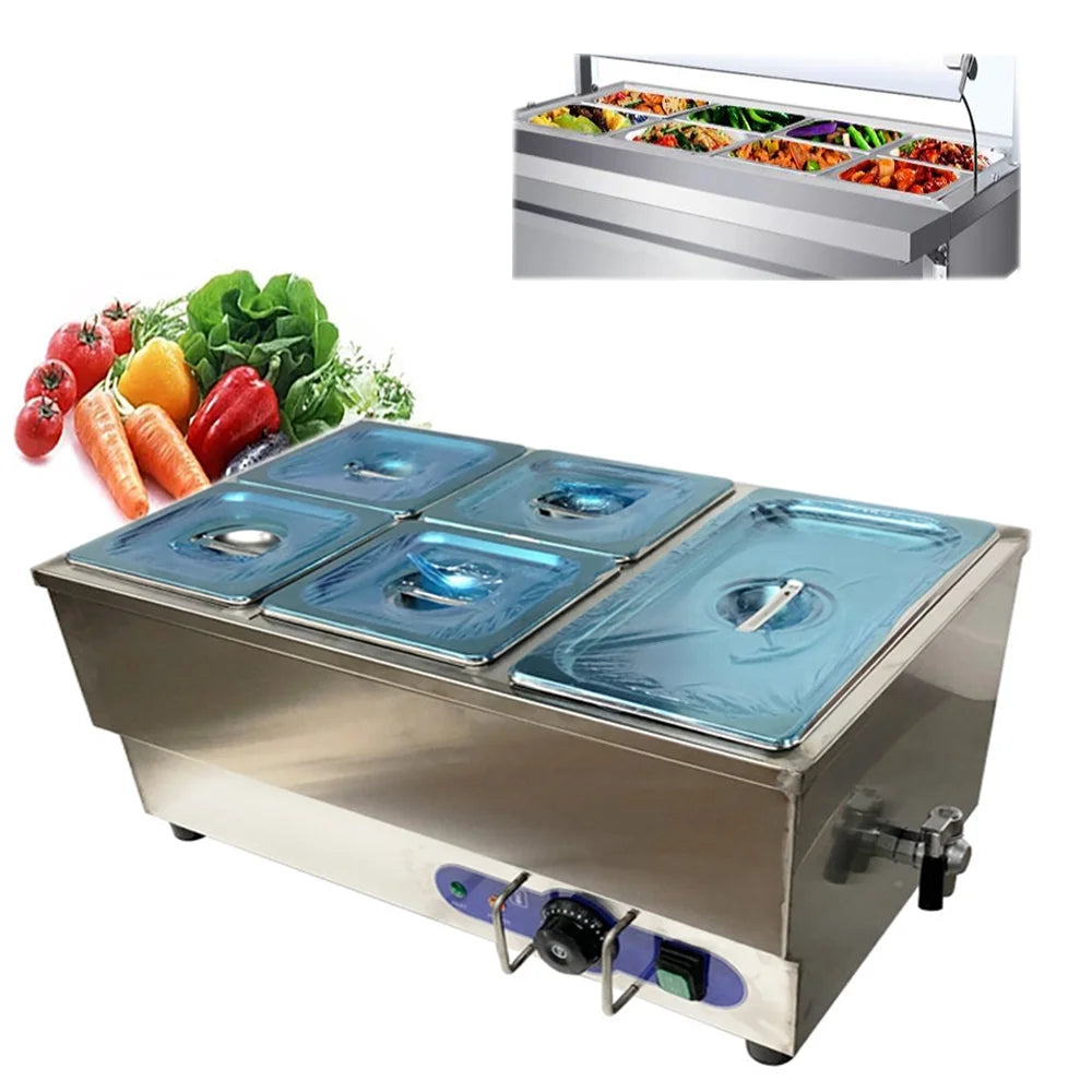 5-Pot Buffet Food Warmer K68334