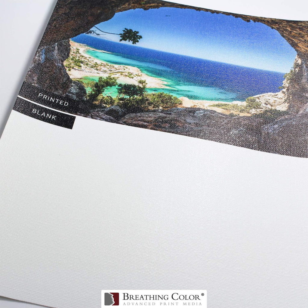 Crystalline Satin Bright White Poly-Cotton Inkjet Canvas 17in x 22in 25 Sheets J2550
