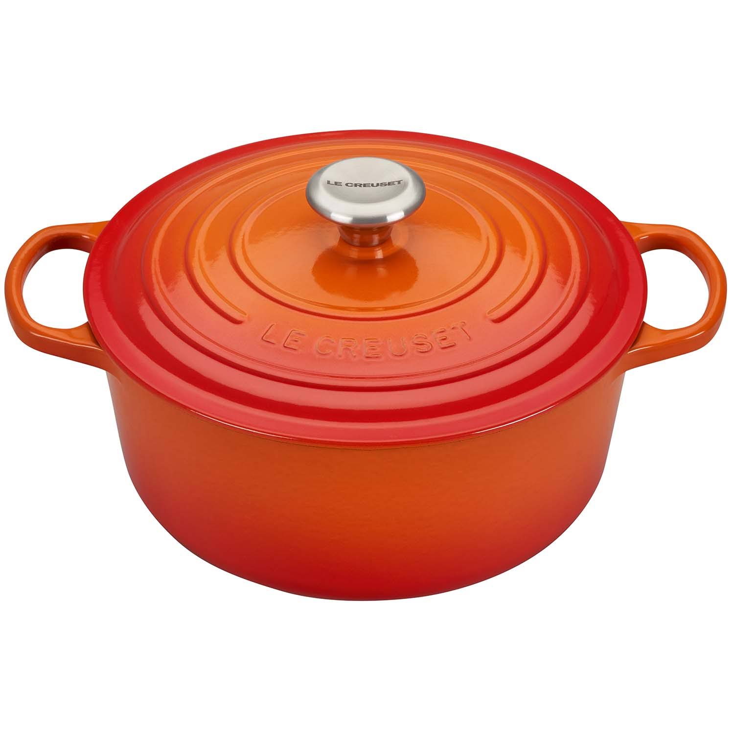 5.5-Quart Cast Iron Round Dutch Oven H6388