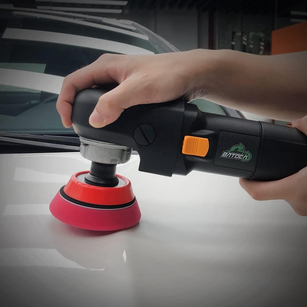 3 inch 6-Level Speed Rotary Car Polisher with Foam Polishing Pads Z1283