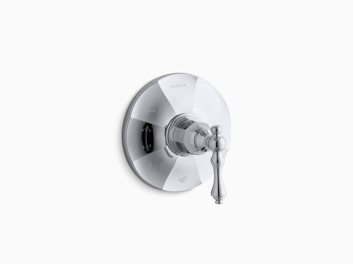 Oil-Rubbed Bronze Valve Trim with Lever Handle I363445