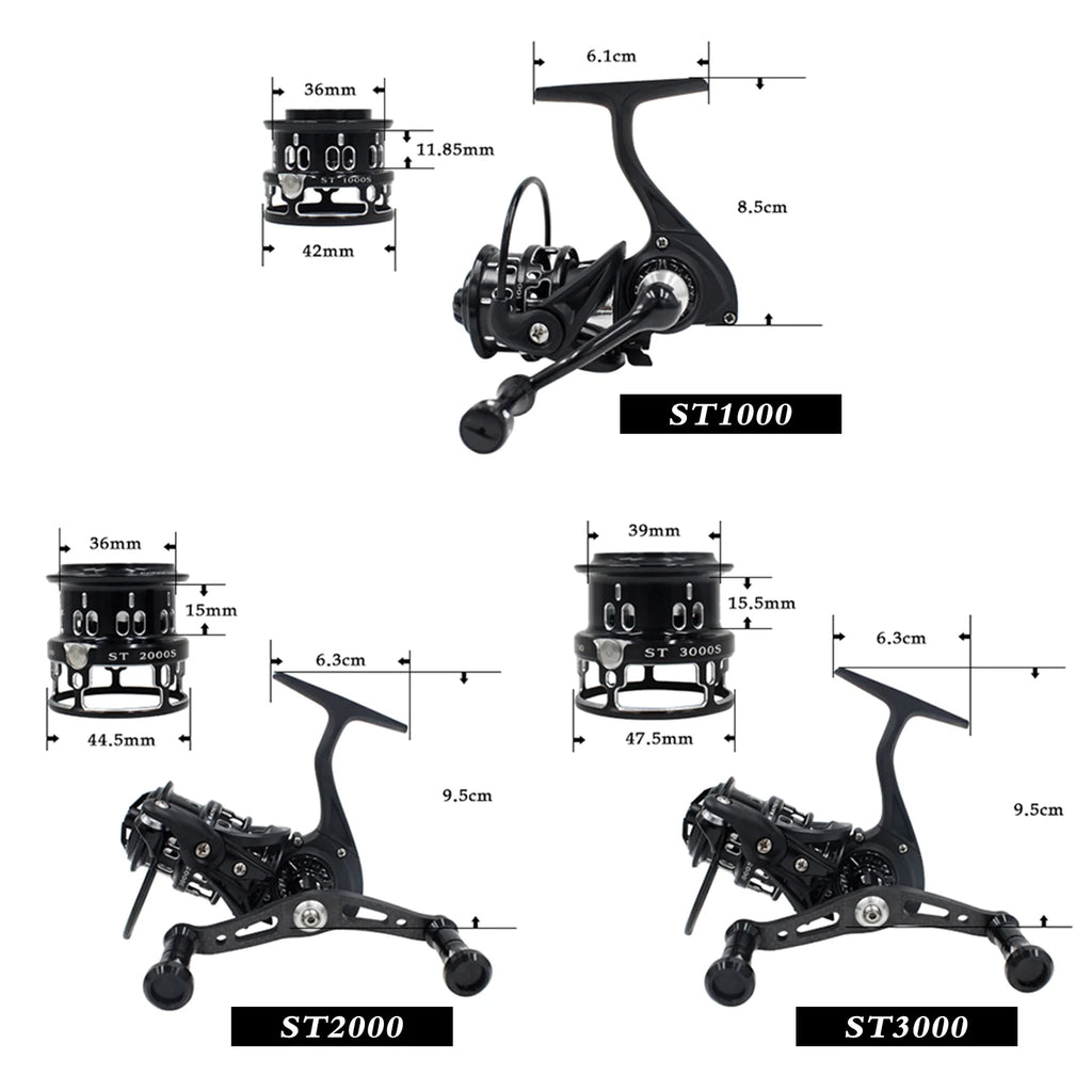 Spinning Carbon Fiber Fishing Reel I631