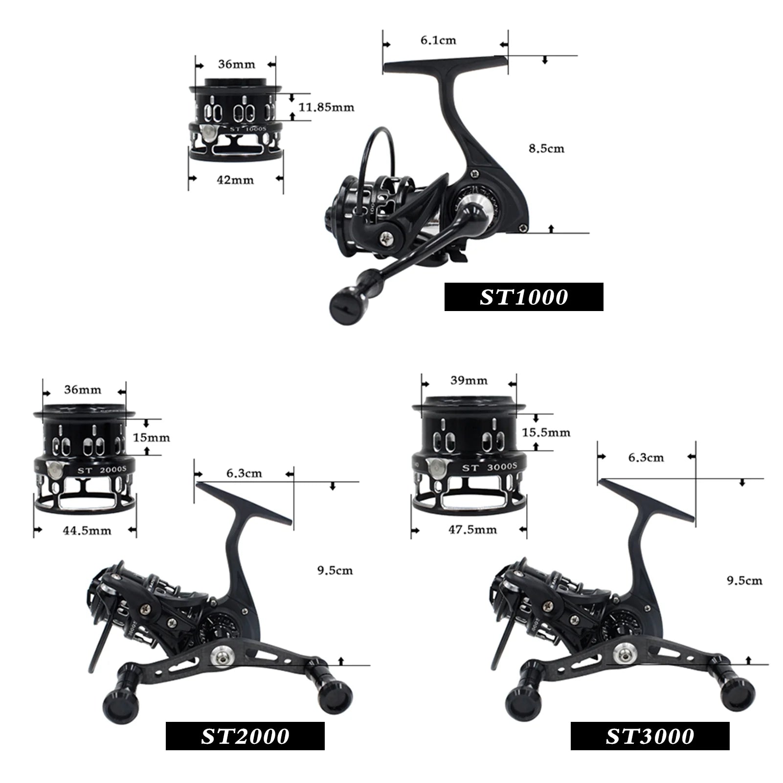 Spinning Carbon Fiber Fishing Reel I631