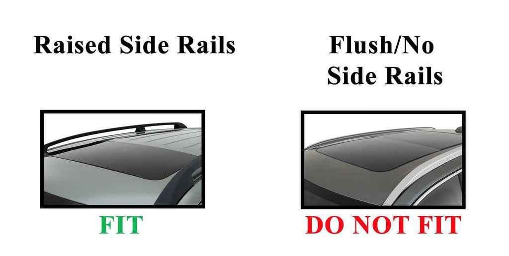 Roof Rack Crossbars Compatible with Jeep Renegade 2015-2022 B42855