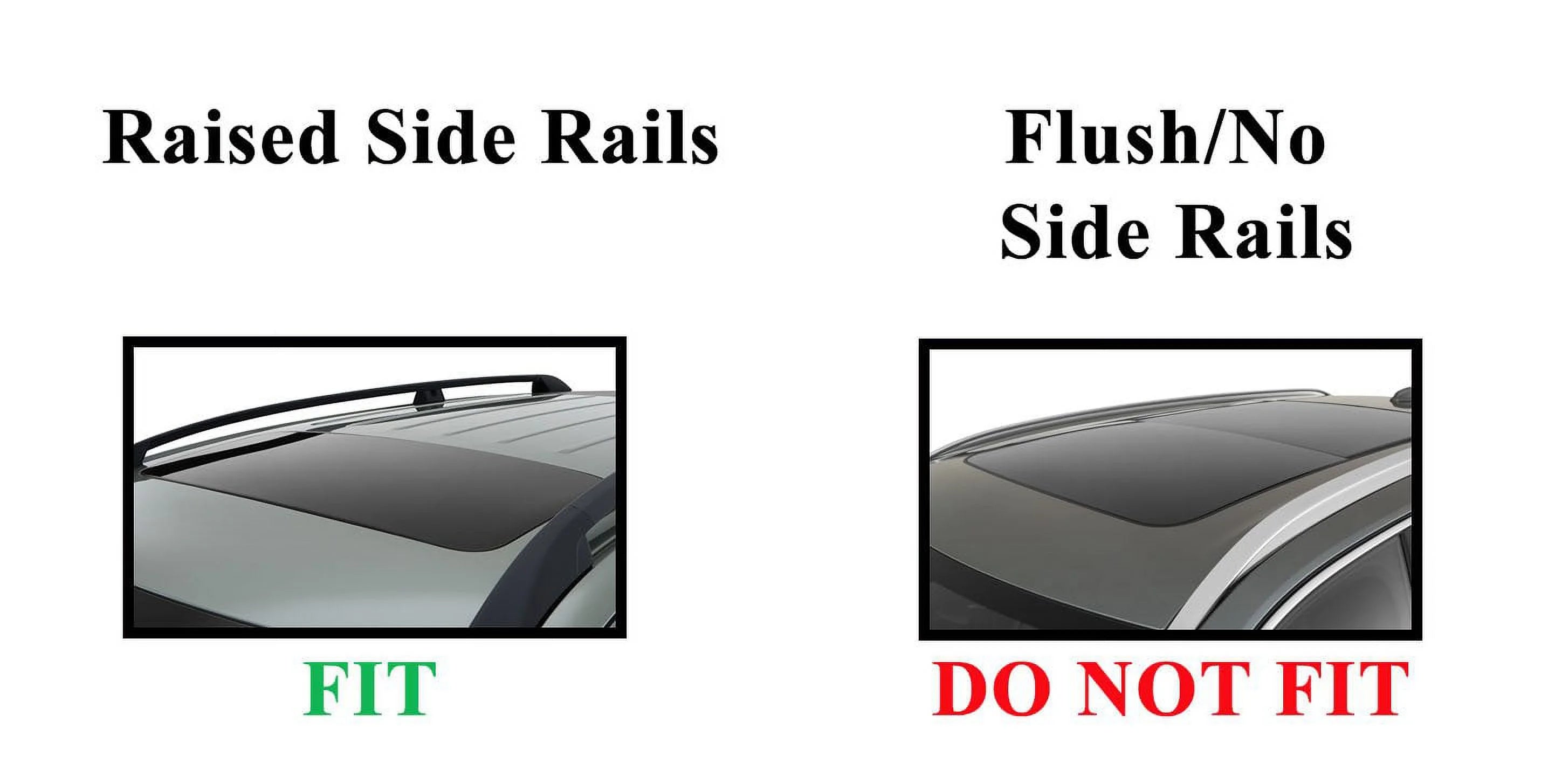 Roof Rack Crossbars Compatible with Jeep Renegade 2015-2022 B42855