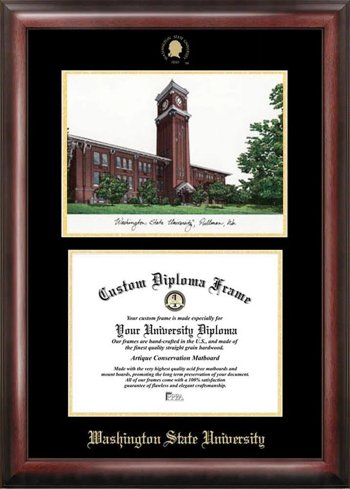 Gold Embossed Diploma Frame O436931