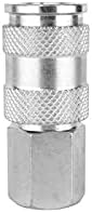3/8" FNPT High Flow Quick-Connect Steel Coupler, Box of 10 S21284