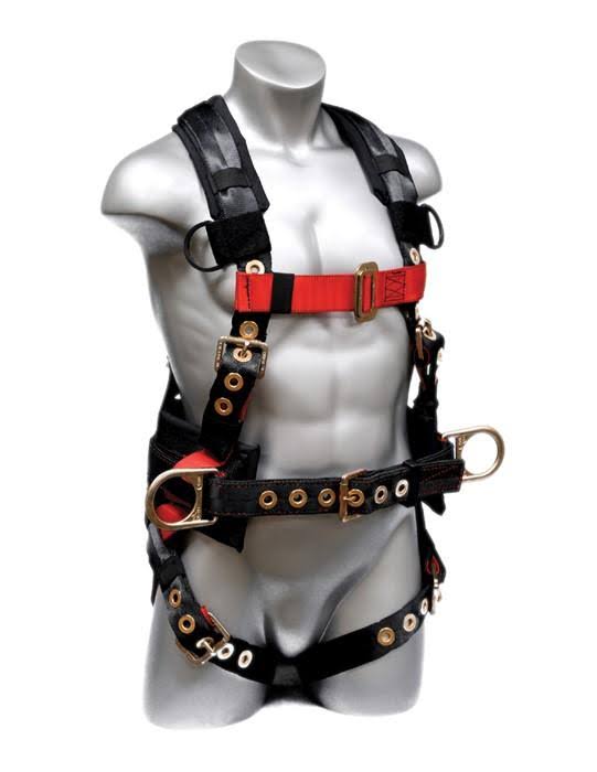 Polyester Nylon 3 D-Ring Harness with Tongue Buckles Medium G5694