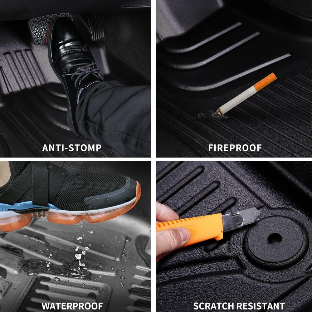 Black TPE Car Floor Liners O53904