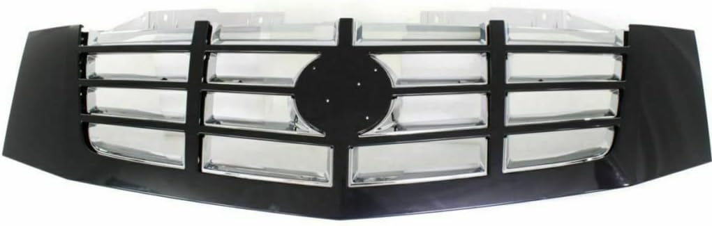 Chrome Grille Assembly with Black Frame H1187