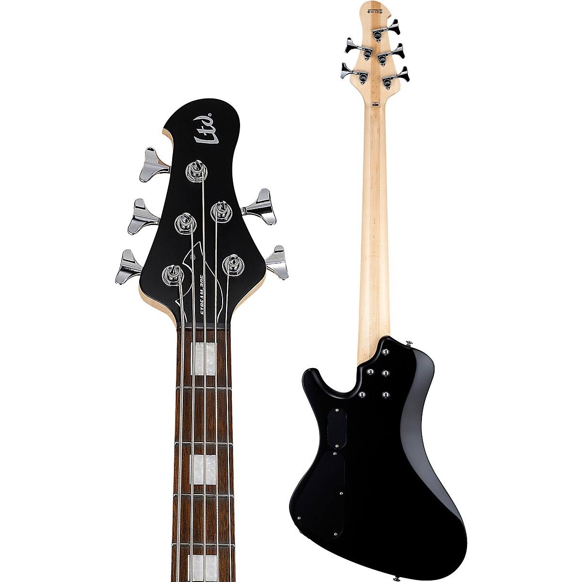 Black Satin 5 String Bass Guitar Q1616